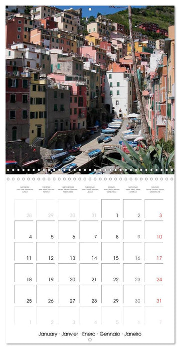 Cinque Terre - The Five Lands of Liguria (CALVENDO Monthly Calendar 2027)