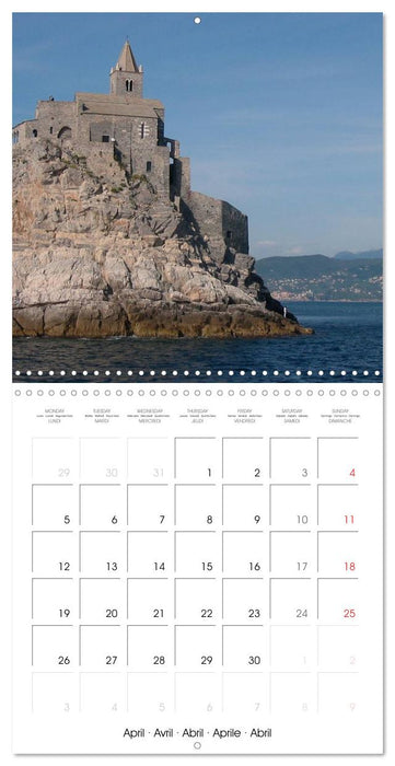 Cinque Terre - The Five Lands of Liguria (CALVENDO Monthly Calendar 2027)