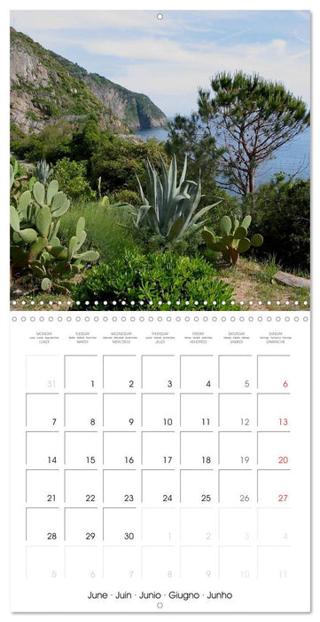Cinque Terre - The Five Lands of Liguria (CALVENDO Monthly Calendar 2027)