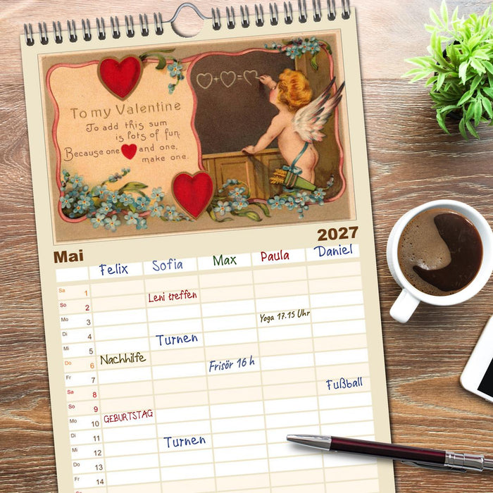 Liebesboten (CALVENDO Familienplaner 2027)