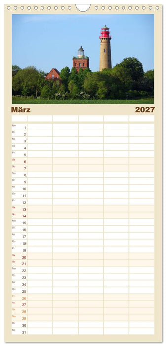 Rügen PUR (CALVENDO Familienplaner 2027)