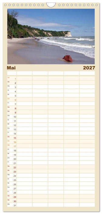 Rügen PUR (CALVENDO Familienplaner 2027)