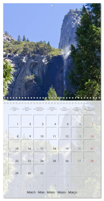 Gorgeous California YOSEMITE NATIONAL PARK (CALVENDO Monthly Calendar 2027)