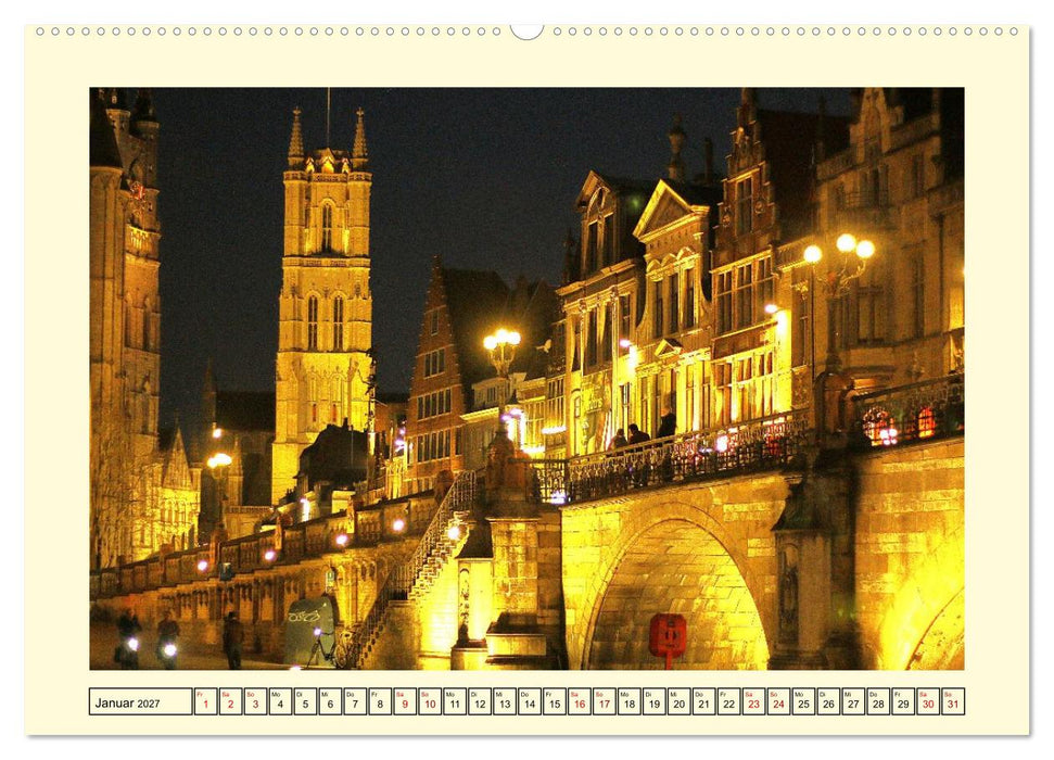 Ein Streifzug durch Belgien (CALVENDO Premium Wandkalender 2027)