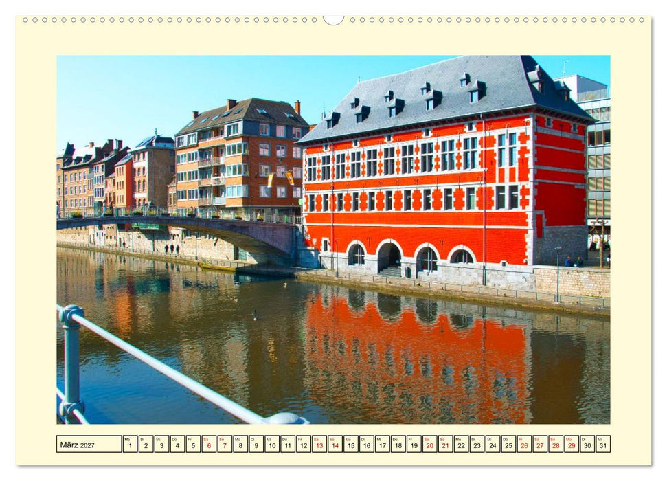 Ein Streifzug durch Belgien (CALVENDO Premium Wandkalender 2027)