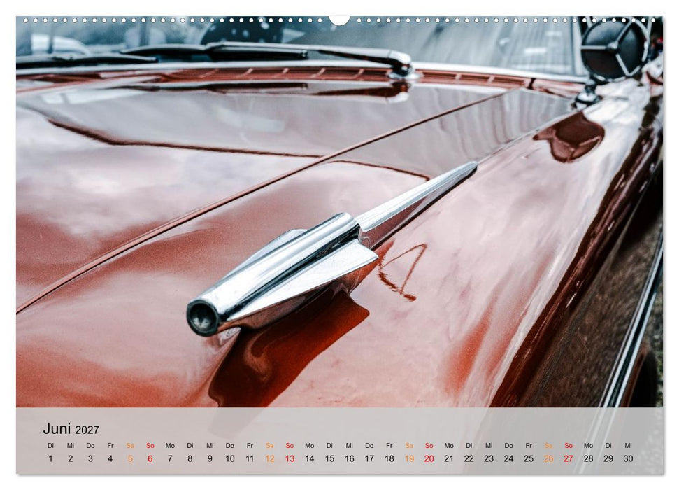 Pontiac Star Chief - Details voller Stil (CALVENDO Premium Wandkalender 2027)
