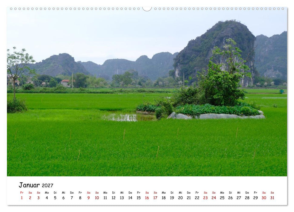 Vietnams verborgenes Paradies (CALVENDO Wandkalender 2027)