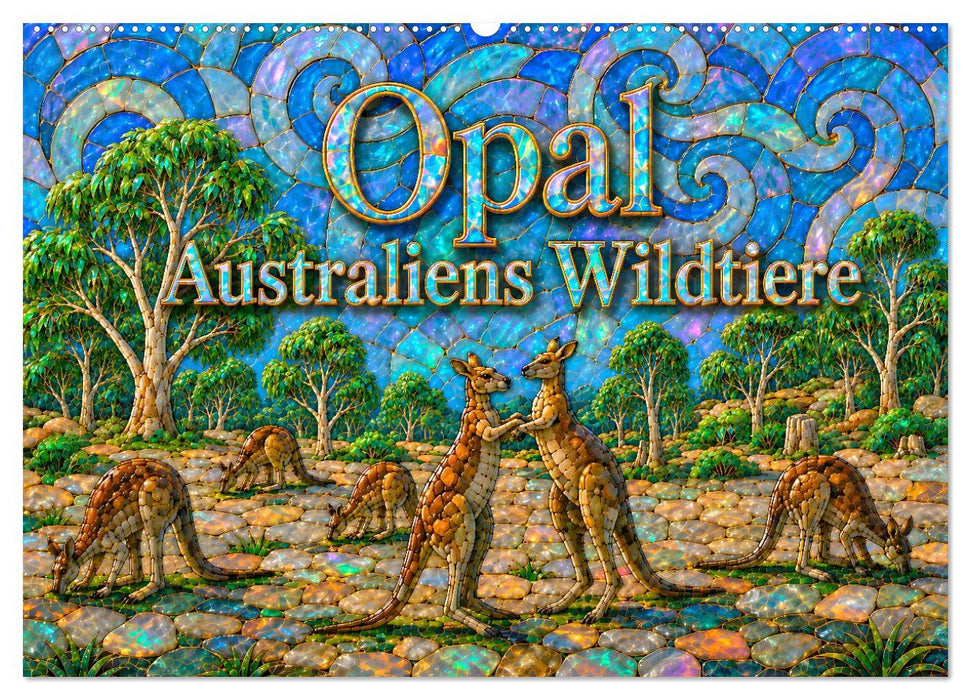 Opal - Australiens Wildtiere (CALVENDO Wandkalender 2027)