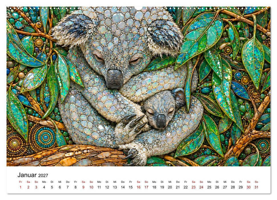 Opal - Australiens Wildtiere (CALVENDO Wandkalender 2027)