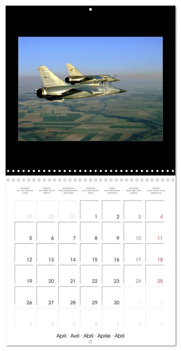 Vol en Mirage F1 (CALVENDO Calendrier mensuel 2027)