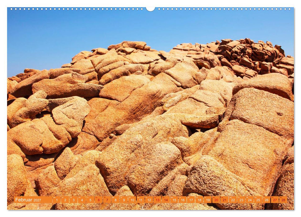 Sardinien - Felsformationen abseits der Sandstrände (CALVENDO Wandkalender 2027)