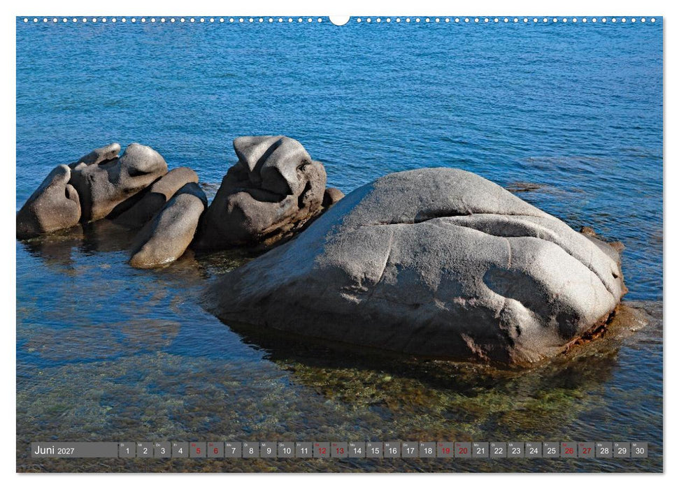 Sardinien - Felsformationen abseits der Sandstrände (CALVENDO Wandkalender 2027)