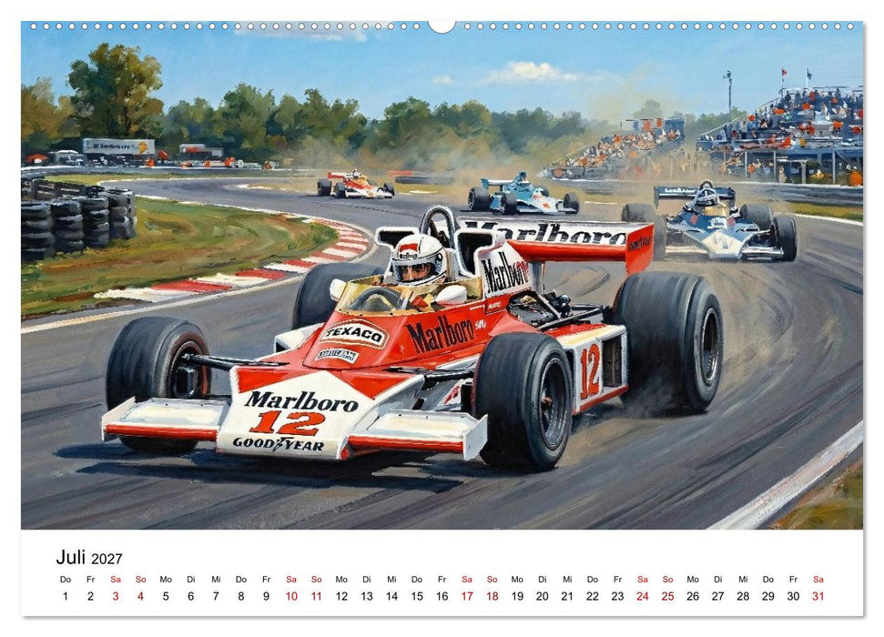 Formel 1 - Die 1970er Jahre (CALVENDO Premium Wandkalender 2027)