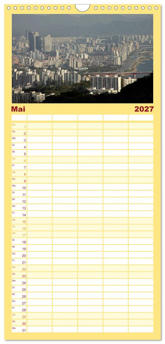 Seoul (CALVENDO Familienplaner 2027)