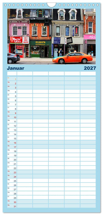 Provinzhauptstadt Toronto (CALVENDO Familienplaner 2027)
