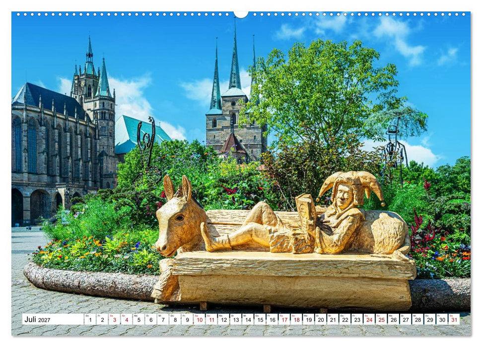 Erfurt - Stadt meines Herzens (CALVENDO Premium Wandkalender 2027)