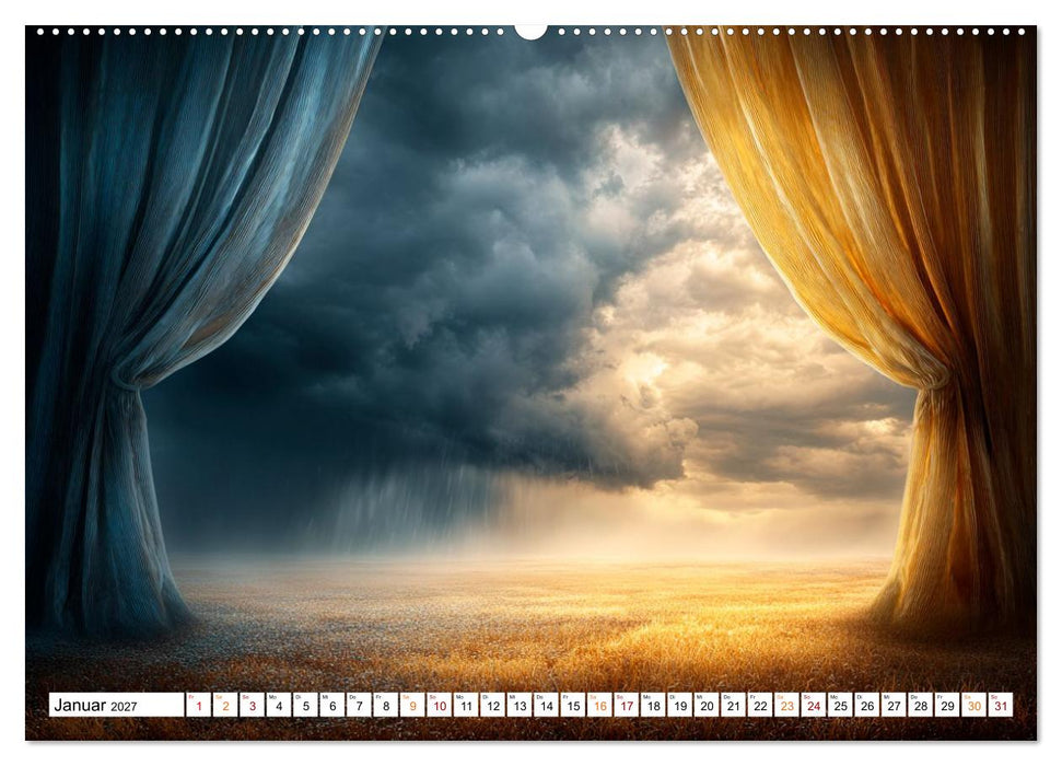 Die Magie der Mitte (CALVENDO Premium Wandkalender 2027)