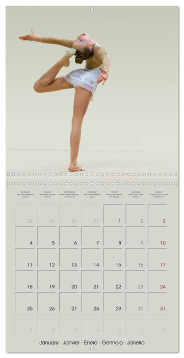 GYMNASTIQUE RYTHMIQUE (CALVENDO Calendrier mensuel 2027)
