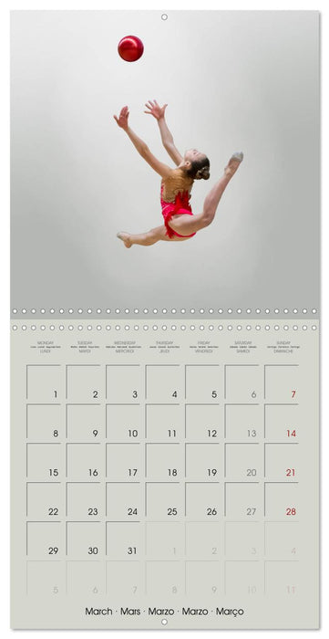 GYMNASTIQUE RYTHMIQUE (CALVENDO Calendrier mensuel 2027)