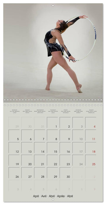 GYMNASTIQUE RYTHMIQUE (CALVENDO Calendrier mensuel 2027)