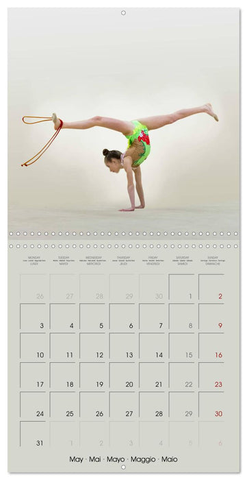 GYMNASTIQUE RYTHMIQUE (CALVENDO Calendrier mensuel 2027)