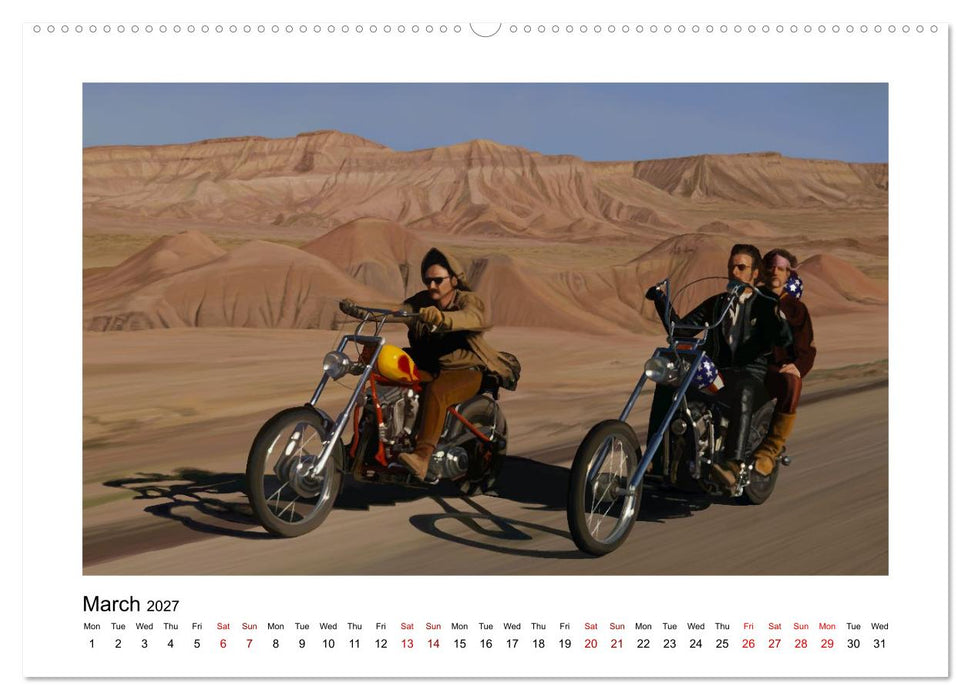 Iconic Cinematography (CALVENDO Monthly Calendar 2027)