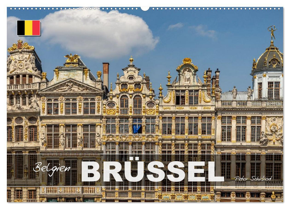 Belgien - Brüssel (CALVENDO Wandkalender 2027)