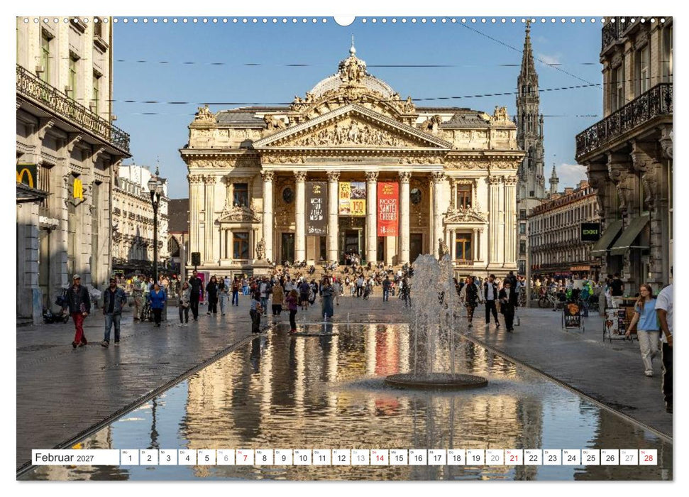 Belgien - Brüssel (CALVENDO Wandkalender 2027)