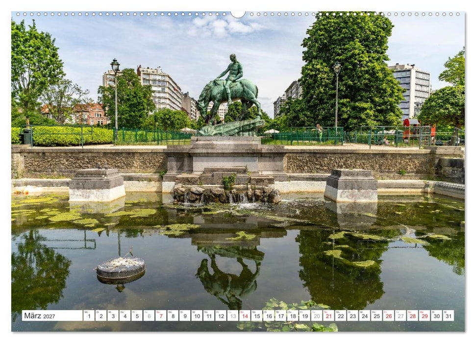 Belgien - Brüssel (CALVENDO Wandkalender 2027)
