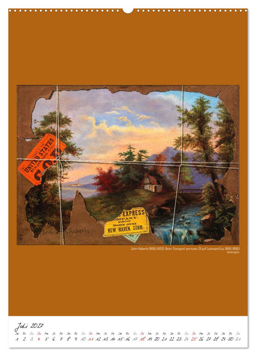 Trompe-l'œil - Die Kunst der Illusion. Kunstkalender (CALVENDO Premium Wandkalender 2027)