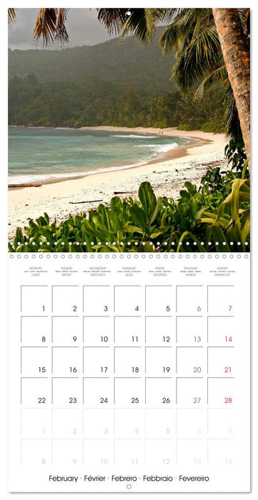 dream beaches - Seychelles (CALVENDO Monthly Calendar 2027)