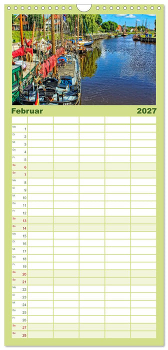 Reise an die Nordsee - Carolinensiel (CALVENDO Familienplaner 2027)