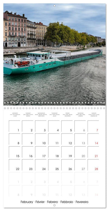 Grandes villes de France - Lyon (CALVENDO Calendrier mensuel 2027)