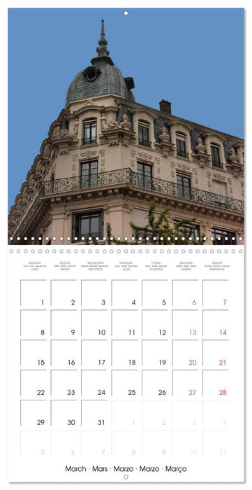 Grandes villes de France - Lyon (CALVENDO Calendrier mensuel 2027)