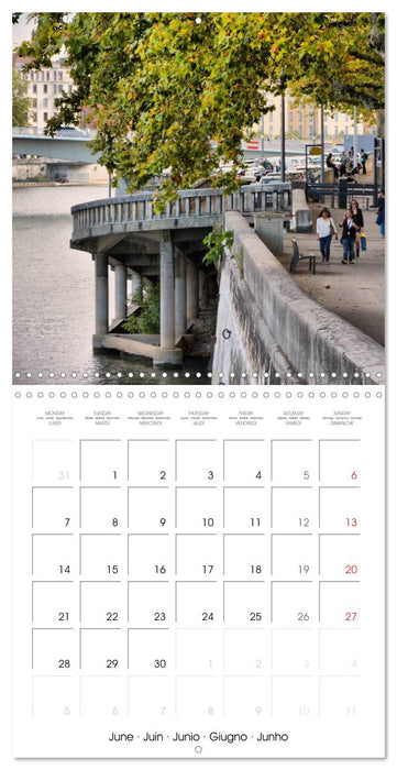 Grandes villes de France - Lyon (CALVENDO Calendrier mensuel 2027)