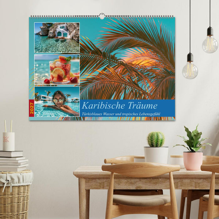 Karibische Träume (CALVENDO Wandkalender 2027)