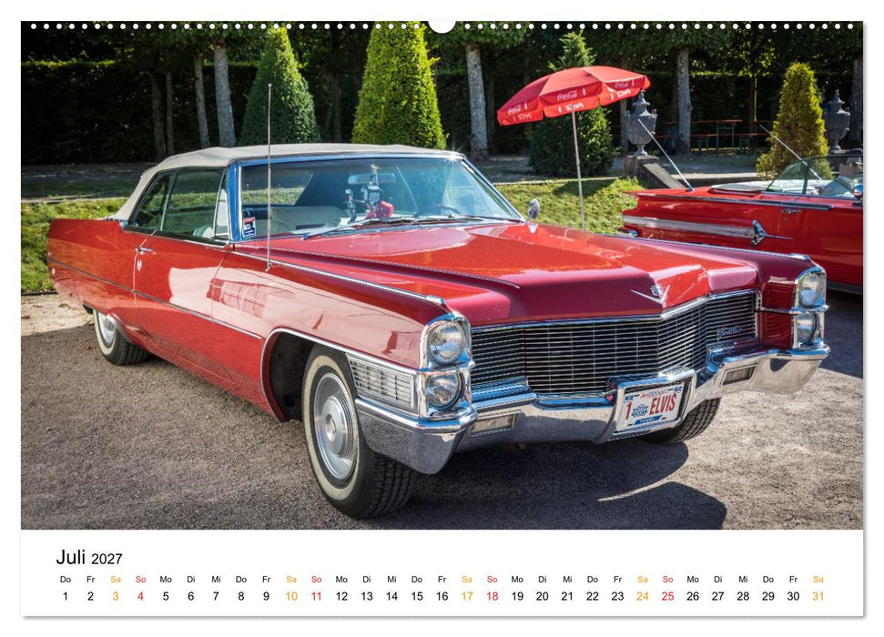 American Car Dreams (CALVENDO Premium Wandkalender 2027)
