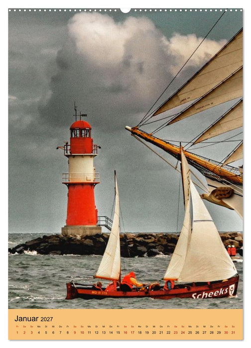 SAIL Rostock-Warnemünde. Du bist so schön (CALVENDO Wandkalender 2027)