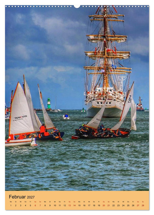 SAIL Rostock-Warnemünde. Du bist so schön (CALVENDO Wandkalender 2027)