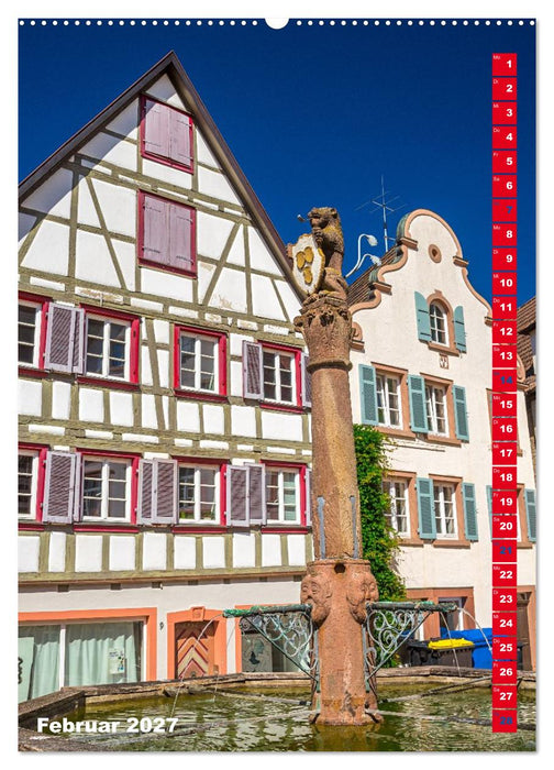 Schiltach im oberen Kinzigtal (CALVENDO Wandkalender 2027)