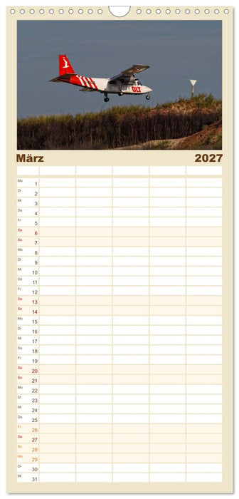 Helgoland und die Düne (CALVENDO Familienplaner 2027)