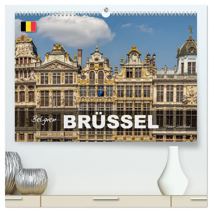 Belgien - Brüssel (CALVENDO Premium Wandkalender 2027)