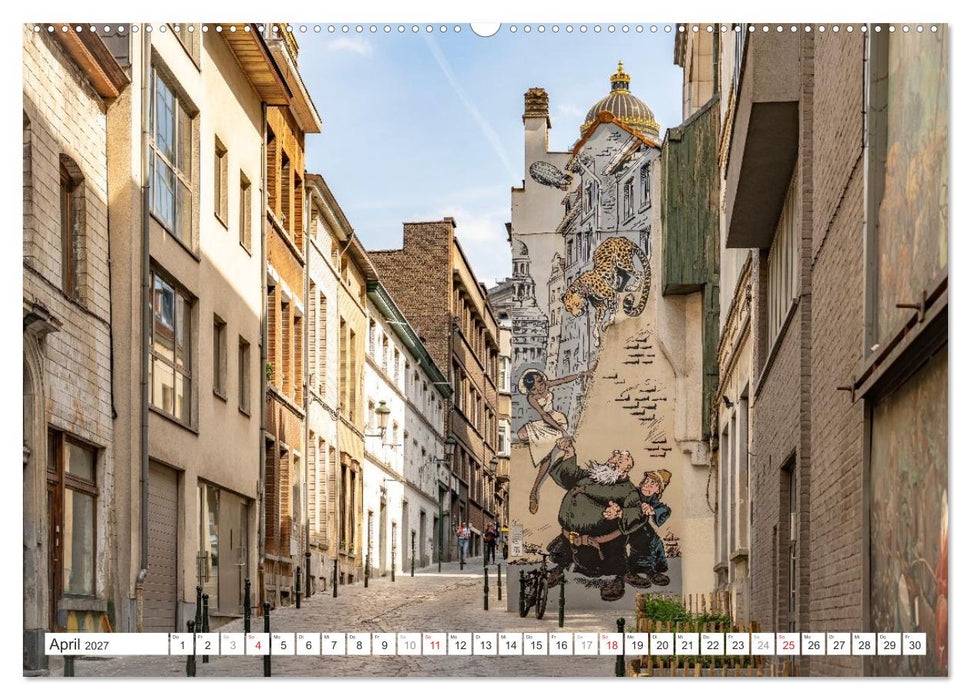 Belgien - Brüssel (CALVENDO Premium Wandkalender 2027)