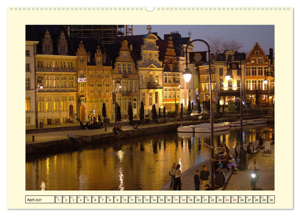 Ein Streifzug durch Belgien (CALVENDO Wandkalender 2027)