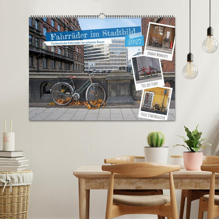 Fahrräder im Stadtbild (CALVENDO Wandkalender 2027)