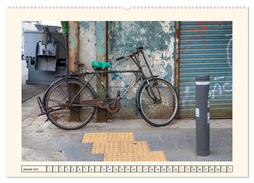 Fahrräder im Stadtbild (CALVENDO Wandkalender 2027)