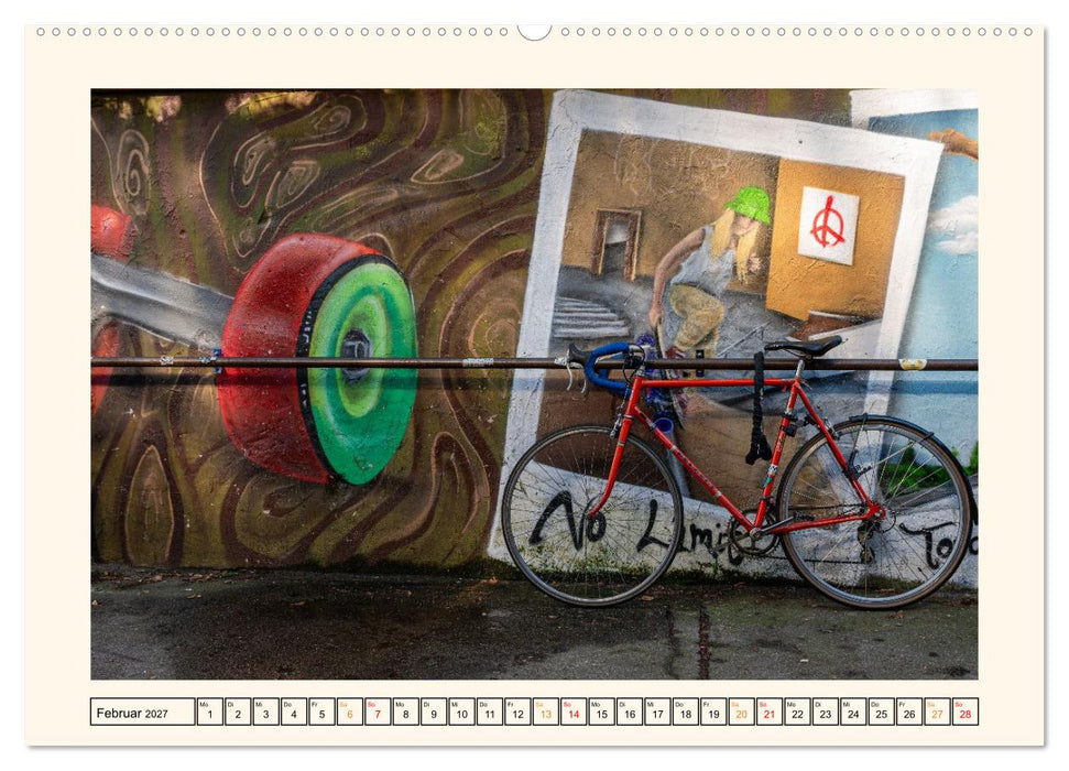 Fahrräder im Stadtbild (CALVENDO Wandkalender 2027)