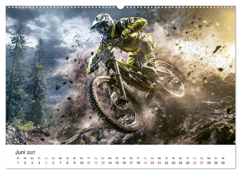 Mountainbike - Trails am Limit (CALVENDO Wandkalender 2027)