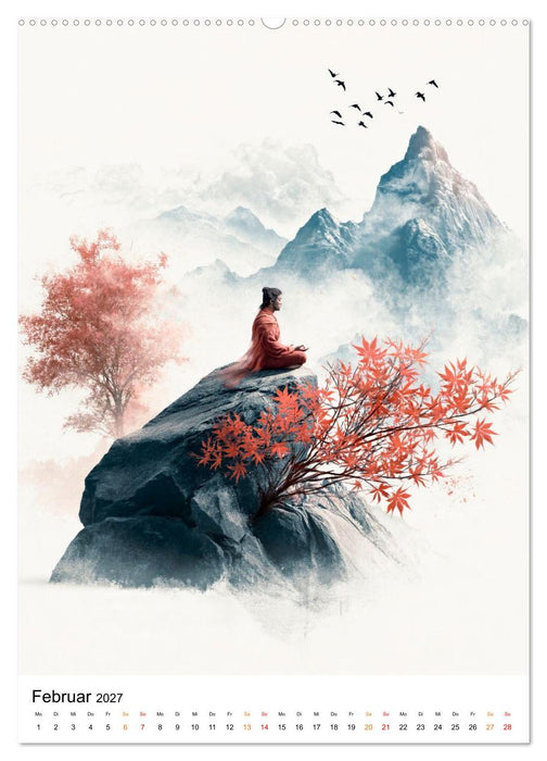 Japan ZEN - Der Atem der Natur (CALVENDO Premium Wandkalender 2027)