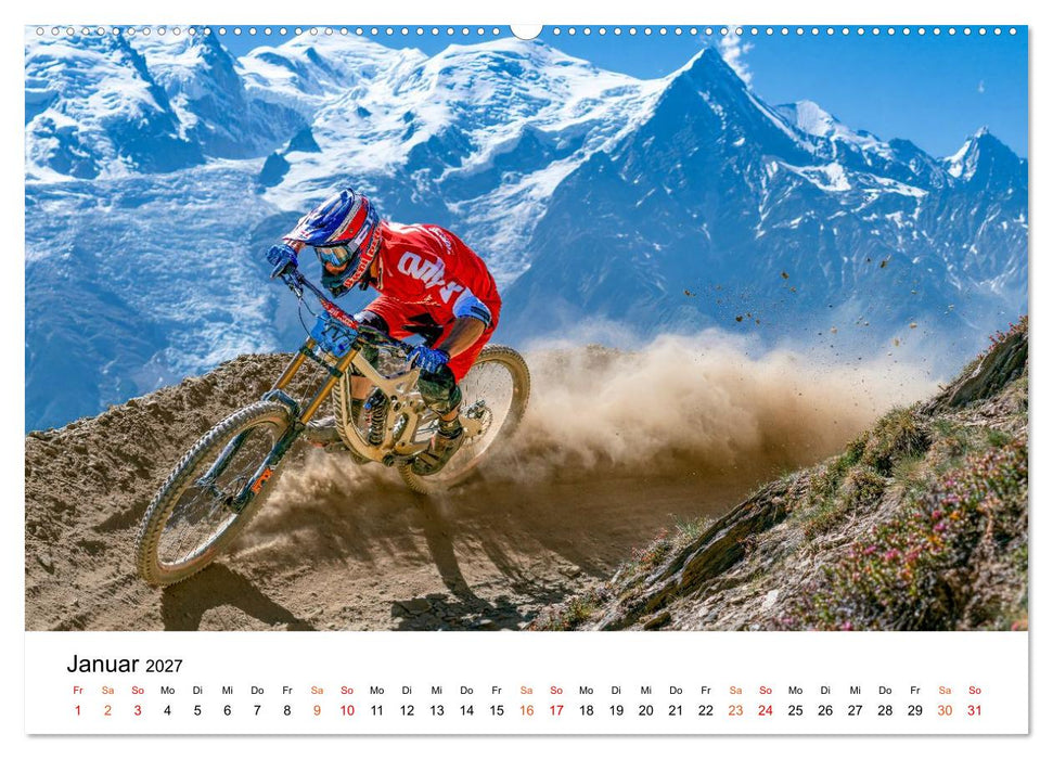 Mountainbike - Trails am Limit (CALVENDO Premium Wandkalender 2027)